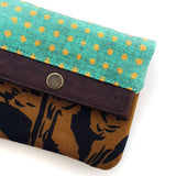 ארנק קנבס מיני | טיגריס ירוק