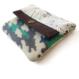 ארנק קנבס מיני | ג'ונגל ירוק