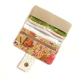 ארנק קנבס | פרפרים צהובים