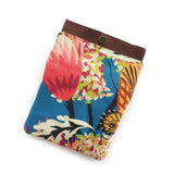 ארנק קנבס מיני | פרחים וכנפיים