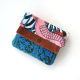 ארנק קנבס מיני | קרוקודיל ורוד