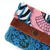 ארנק קנבס מיני | קרוקודיל ורוד