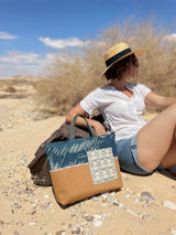 תיק צד | קנבס ציורי